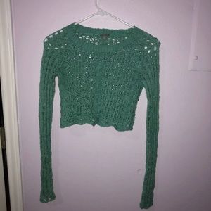 Cropped Crochet Top